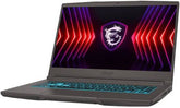 MSI Thin 15 B13UC Gaming Laptop — 15.6" FHD IPS 144 Hz display, Intel Core i5-13420H, 8 GB RAM, 512 GB SSD, NVIDIA GeForce RTX 3050 4 GB, English keyboard, Windows 11, Grey.